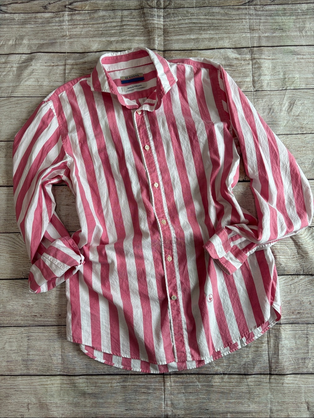 El Ganso Striped Button-Up Shirt